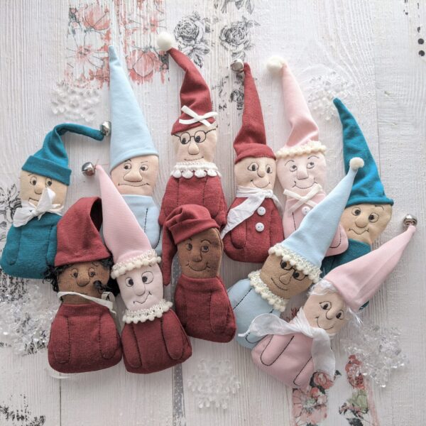 Elf Ornaments ITH Design - Image 2