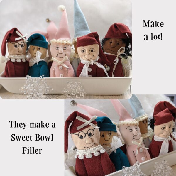 Elf Ornaments ITH Design - Image 3