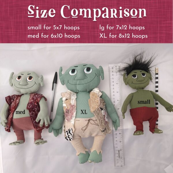Tory Troll Art Doll ITH doll - Image 5