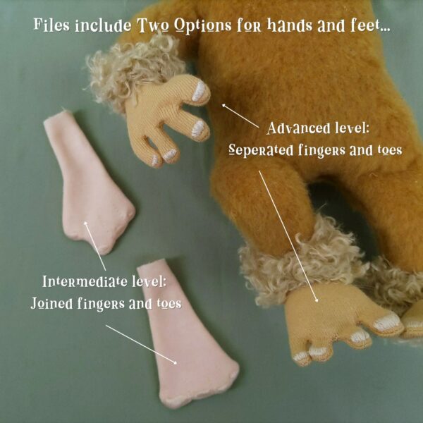 Yeti Art Doll ITH Design - Image 3
