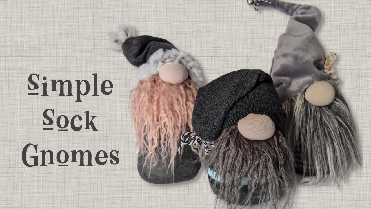 Intro to Dollmaking – Hand Sew a Simple Sock Gnome