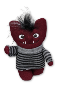 red sock monster