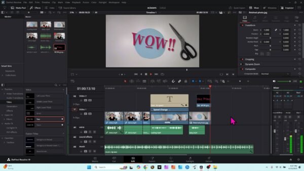 Fun & Easy Video Editing with FREE Davinci Resolve